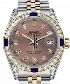 Fantastic Replicas Rolex Lady-datejust 69173 Automatic Movement 26mm Gold/steel Case Womens Watch