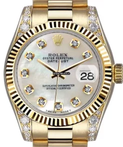 Cheap Fake Rolex Datejust 68278 Automatic Movement Womens Watch