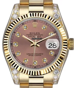 Terrific Replica Rolex Datejust 68278 Automatic Movement Womens Watch