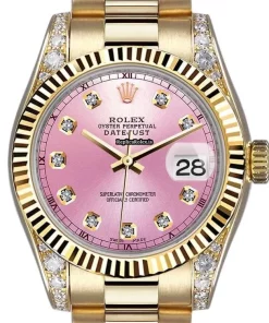 Fabulous Fake Rolex Datejust 68278 Automatic Movement Womens Watch