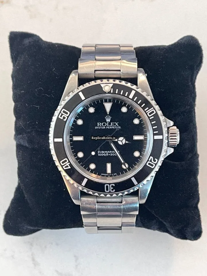 Excellent Replica Rolex Submariner (no Date) 14060 Caliber 3130 Automatic Movement 40mm Steel Case Mens/unisex Watch - Image 9