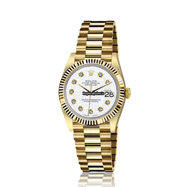 Incredible Fake Rolex Datejust 68278 Automatic Movement Womens Watch - Image 2