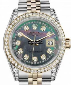 Good Replica Rolex Datejust 16013 Automatic Movement 36mm Gold/steel Case Mens/unisex Watch