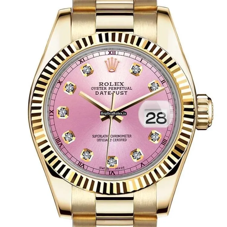 Unique Fake Rolex Datejust 68278 Automatic Movement Womens Watch