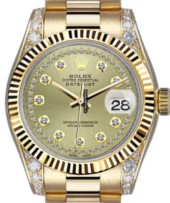Lovely Fake Rolex Datejust 68278 Automatic Movement Womens Watch
