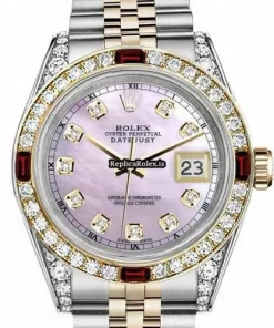 Great Replica Rolex Datejust 16013 Automatic Movement 36mm Gold/steel Case Mens/unisex Watch