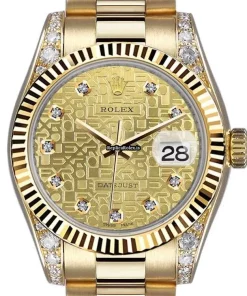 Superior Replica Rolex Datejust 68278 Automatic Movement Womens Watch