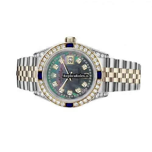 Swiss Replica Rolex Datejust 16013 Automatic Movement 36mm Gold/steel Case Mens/unisex Watch - Image 2