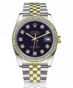 Attractive Copies Rolex Datejust 16013 Automatic Movement 36mm Gold/steel Case Mens/unisex Watch