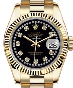 Incredible Replica Rolex Datejust 68278 Automatic Movement Womens Watch