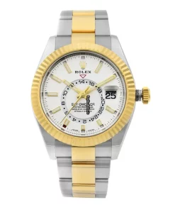 Fantastic Fake Rolex Sky-dweller Caliber 9001 Automatic Movement 42mm Steel Case Mens/unisex Watch