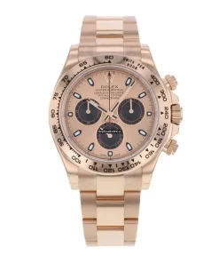 Cheap Fake Rolex Daytona Caliber 4130 Automatic Movement 40mm Rose Gold Case Mens/unisex Watch