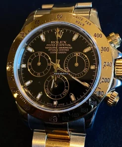 Wonderful Replica Rolex Daytona 116523 Caliber 4130 Automatic Movement 40mm Gold/steel Case Mens/unisex Watch