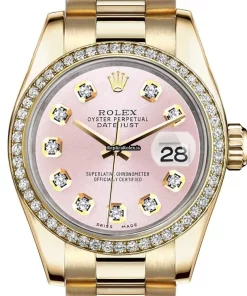 Marvellous Clone Rolex Datejust 68278 Automatic Movement Womens Watch