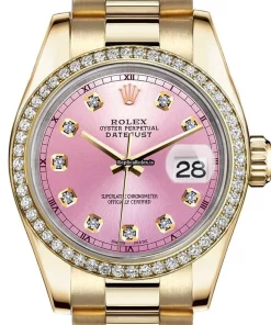 Cool Replica Rolex Datejust 68278 Automatic Movement Womens Watch
