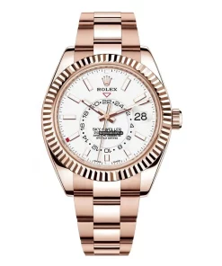 Offering Fake Rolex Sky-dweller Caliber 9001 Automatic Movement 42mm Rose Gold Case Mens/unisex Watch