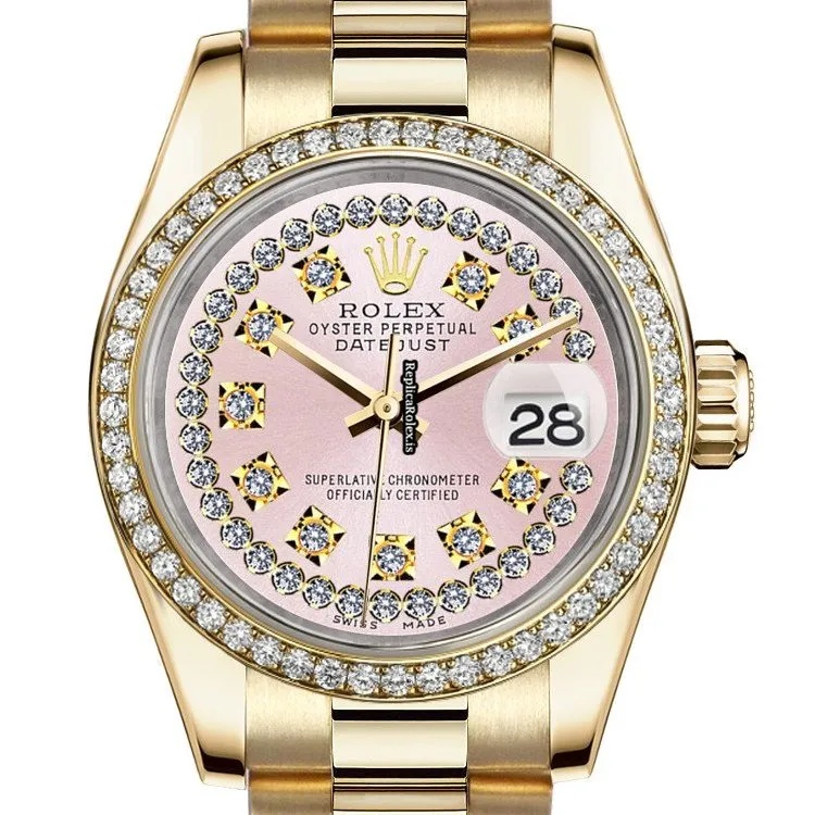 Stylish Fake Rolex Datejust 68278 Automatic Movement Womens Watch