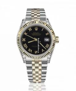 Luxury Replica Rolex Lady-datejust 69173 Automatic Movement 26mm Gold/steel Case Womens Watch