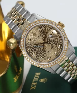 Remarkable Fake Rolex Datejust 16013 Automatic Movement 36mm Gold/steel Case Mens/unisex Watch