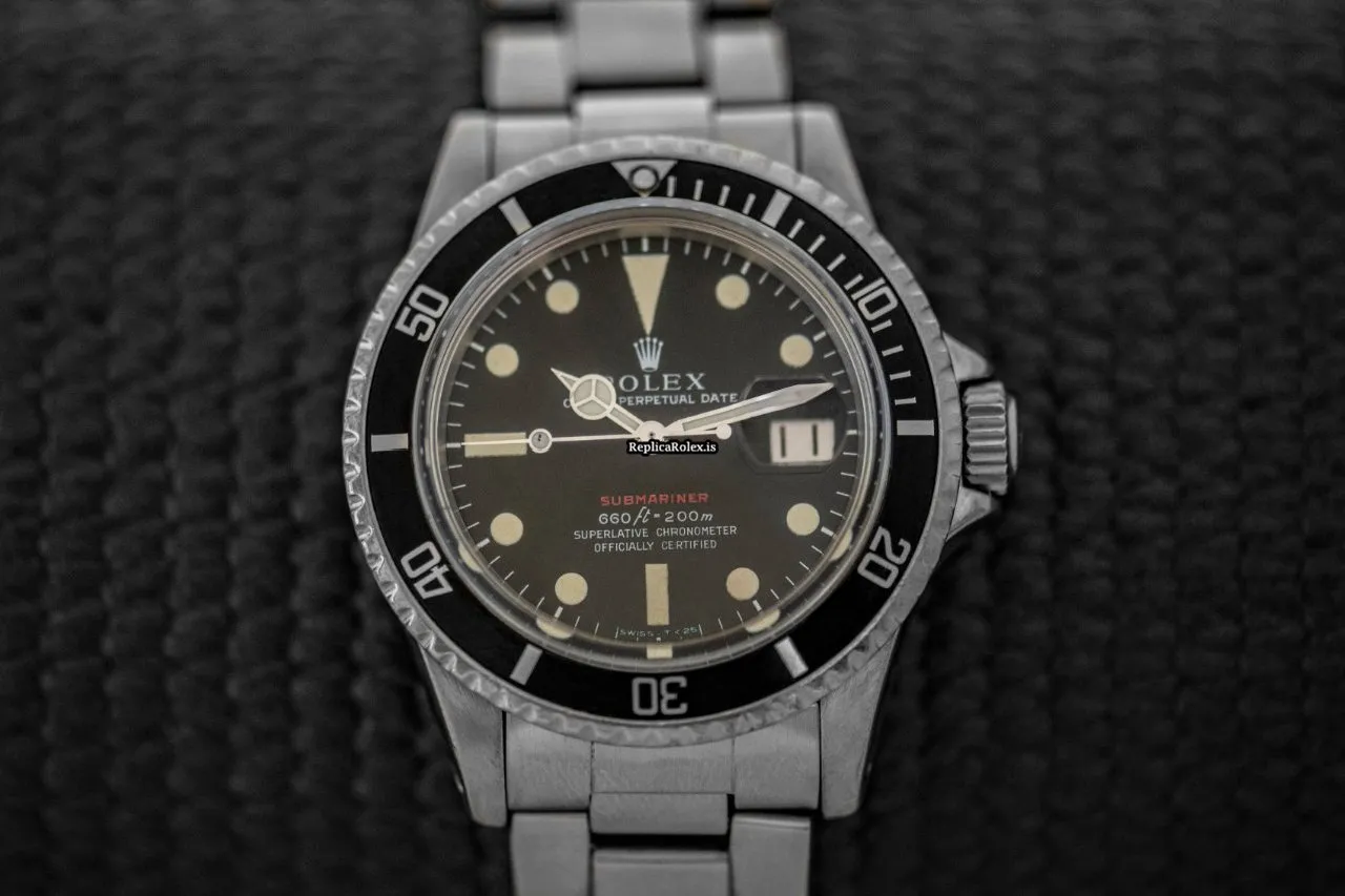 Swiss Fakes Rolex Submariner Date 1680 Caliber 1570 Automatic Movement 40mm Steel Case Mens/unisex Watch - Image 3