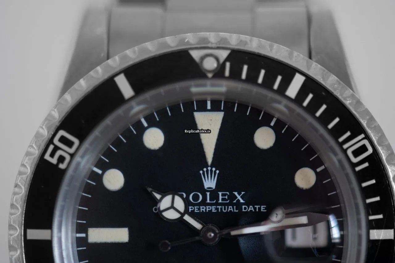 Swiss Fakes Rolex Submariner Date 1680 Caliber 1570 Automatic Movement 40mm Steel Case Mens/unisex Watch - Image 7