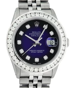 Luxury Fake Rolex Datejust Caliber 3035 Automatic Movement 36mm Steel Case Mens/unisex Watch