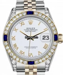 Fantastic Fake Rolex Lady-datejust 68273 Automatic Movement 31mm Gold/steel Case Womens Watch