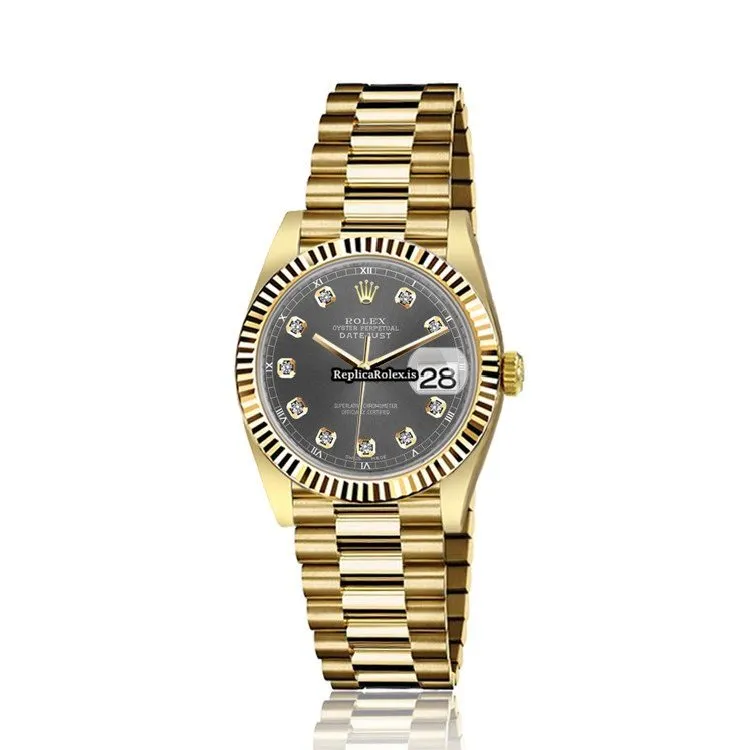 Epic Fake Rolex Datejust 68278 Automatic Movement Womens Watch - Image 2