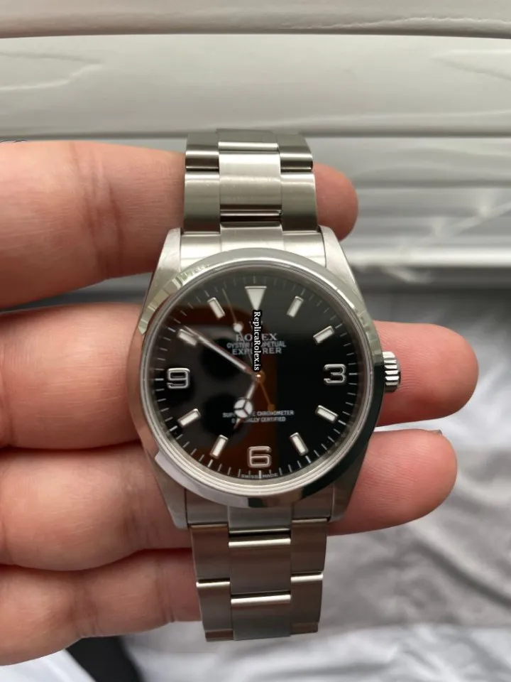 Quality Replica Rolex Explorer 114270 Caliber 3130 Automatic Movement 36mm Steel Case Mens/unisex Watch - Image 5