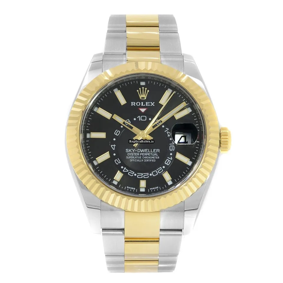 Ideal Copies Rolex Sky-dweller Caliber 9001 Automatic Movement 42mm Steel Case Mens/unisex Watch