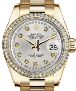 Superb Replica Rolex Datejust 68278 Automatic Movement Womens Watch