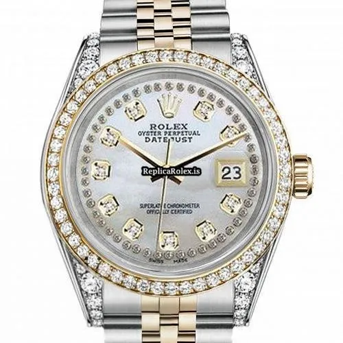 Wholesale Replica Rolex Datejust 16013 Automatic Movement 36mm Gold/steel Case Mens/unisex Watch