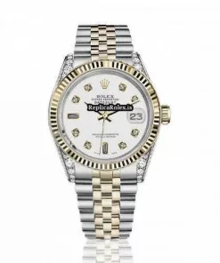 Fabulous Copies Rolex Lady-datejust 69173 Automatic Movement 26mm Gold/steel Case Womens Watch