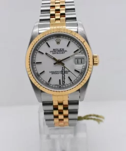 Beautiful Replica Rolex Lady-datejust 68273 Caliber 2135 Automatic Movement 31mm Gold/steel Case Womens Watch