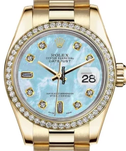 Incredible Replica Rolex Datejust 68278 Automatic Movement Womens Watch