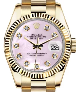 Superb Fake Rolex Datejust 68278 Automatic Movement Womens Watch