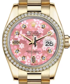 Exquisite Fakes Rolex Datejust 68278 Automatic Movement Womens Watch