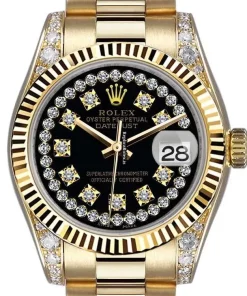 Unique Fake Rolex Lady-datejust 6917 Automatic Movement Womens Watch
