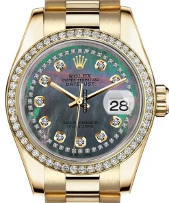 Lovely Clone Rolex Datejust 68278 Automatic Movement Womens Watch