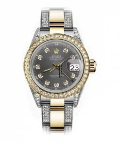 Luxury Copy Rolex Datejust 16013 Automatic Movement 36mm Gold/steel Case Mens/unisex Watch