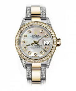 Wonderful Replica Rolex Datejust 16013 Automatic Movement 36mm Gold/steel Case Mens/unisex Watch