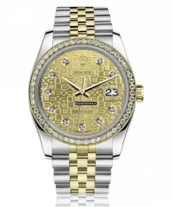 Cool Replica Rolex Lady-datejust 68274 Automatic Movement 31mm Gold/steel Case Womens Watch