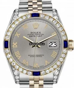 Amazing Replica Rolex Lady-datejust 68273 Automatic Movement 31mm Gold/steel Case Womens Watch