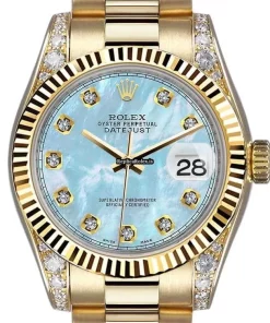 Amazing Fake Rolex Datejust 68278 Automatic Movement Womens Watch