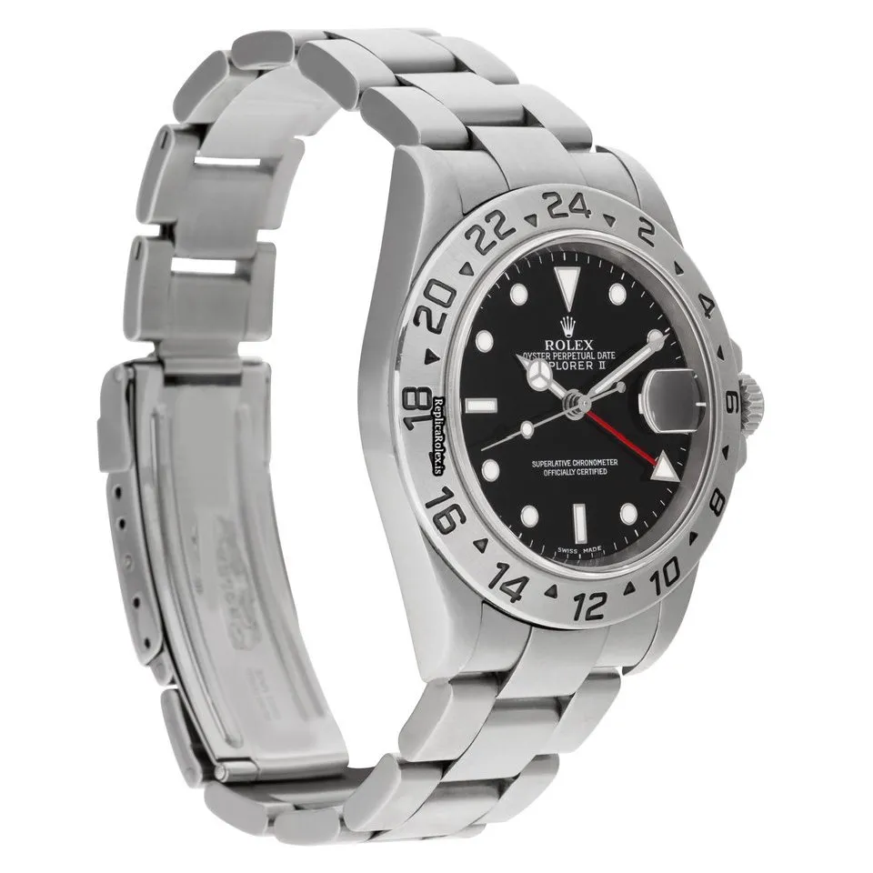 Incredible Fake Rolex Explorer II 16570 Automatic Movement 40mm Steel Case Mens/unisex Watch - Image 3