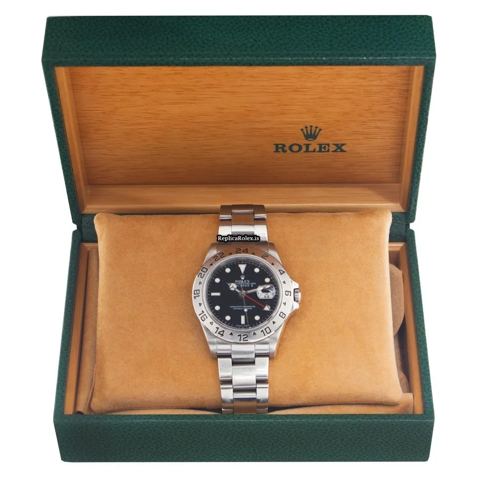 Incredible Fake Rolex Explorer II 16570 Automatic Movement 40mm Steel Case Mens/unisex Watch - Image 8