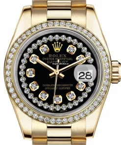 Attractive Fake Rolex Datejust 68278 Automatic Movement Womens Watch