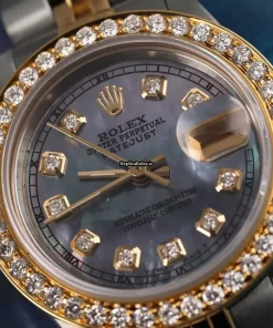 Ideal Replica Rolex Lady-datejust 69173 Automatic Movement 26mm Gold/steel Case Womens Watch