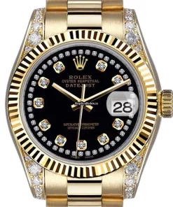 Fabulous Fake Rolex Lady-datejust 6917 Automatic Movement Womens Watch