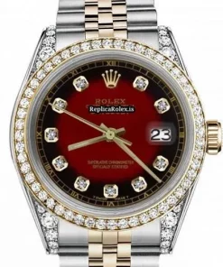 Suitable Replica Rolex Datejust 16013 Automatic Movement 36mm Gold/steel Case Mens/unisex Watch